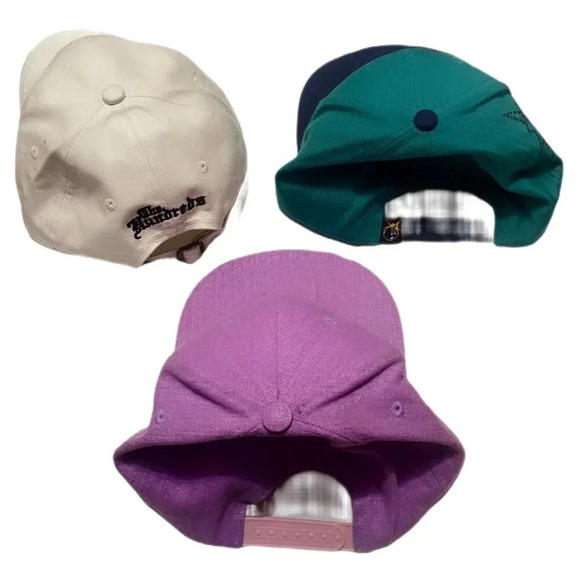 Vintage 3 x The Hundreds streetwear athletic trendy casual SnapBack cap OS - Picture 3 of 6